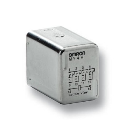 OMRON MY4H 110/120VAC MY4H 110/120VAC MYH 1320C MY4H110120AC OMRON 4PDT 3A Sealed